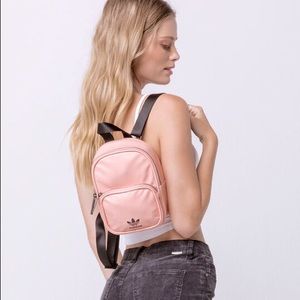 Adidas Pink mini backpack bag